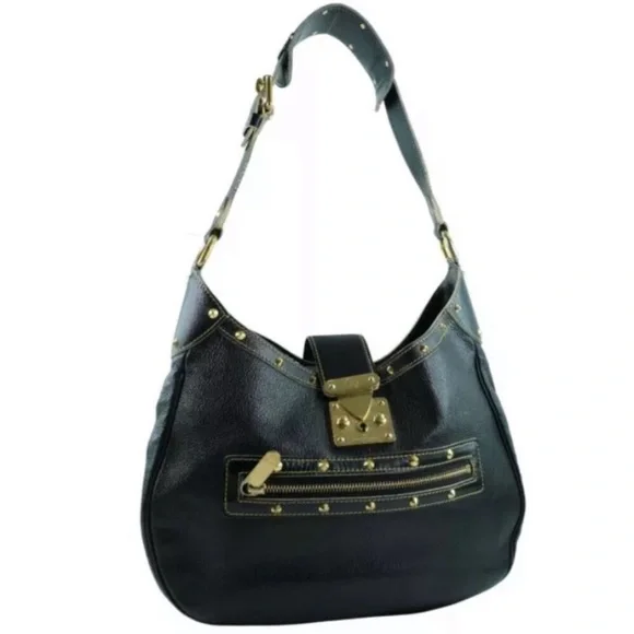 🌟RARE🌟 leather studded hobo Louis Vuitton - Picture 2 of 13